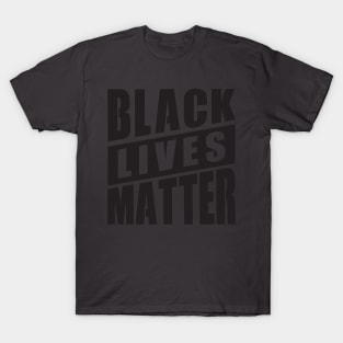 Black Lives Matter 2, BLM Black T-Shirt